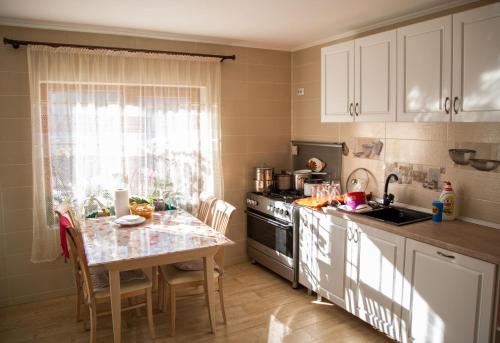 virtuve, Casa Bujor de Munte Dragoslavele in Valea Hotaruluja