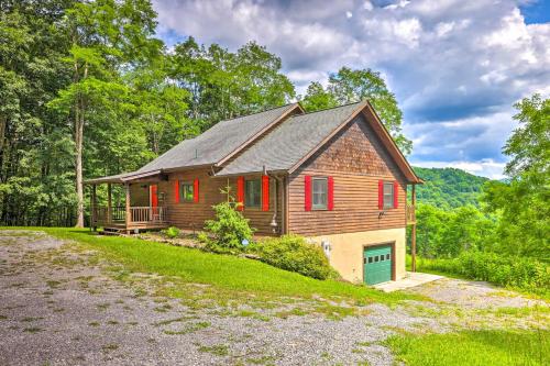 Slaty Fork Escape with Mountain View and Hot Tub!