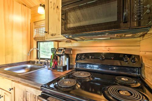 Sparta Tiny Cabin with Deck, Grill and River Access! in Sparta, USA