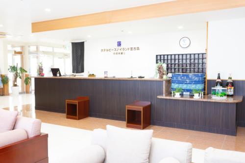 Lobby, Hotel Peace Island Miyakojima Shiyakusho Tori in Miyako Airport