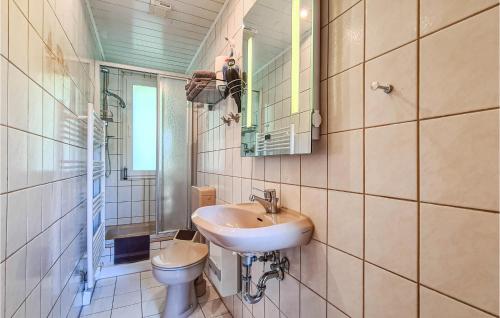 Bathroom, Pet Friendly Home In Harzgerode Ot D in Harzgerode