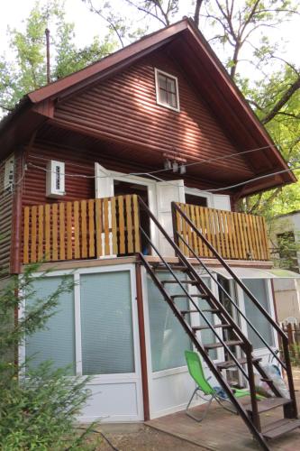 Näkymä ulkoa, Szitakötő vendégház (Szitakoto vendeghaz) in Mindszent