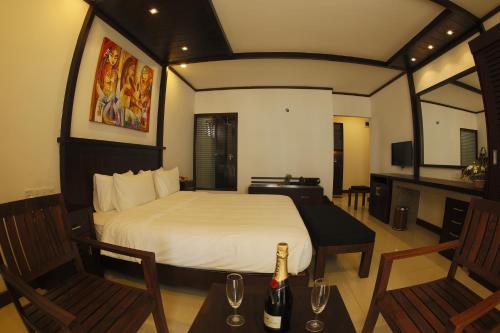 Habitación doble, deluxe, vistas al mar, balcón