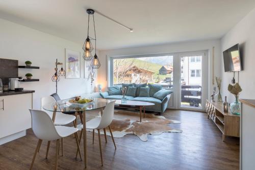Design Apartment „Alpenglühen“ nahe Breitachklamm Oberstdorf