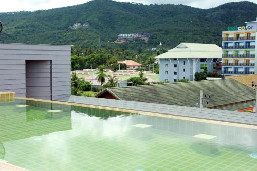 สระว่ายน้ำ, ชีคกี้ มังกี้ สมุย โฮสเทล (Cheeky Monkey Samui Hostel) in เกาะสมุย