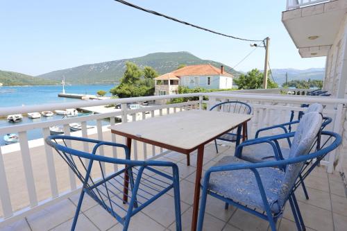ระเบียง/ชานเรือน, Apartments and rooms by the sea Hodilje, Peljesac - 10234 in สโตน