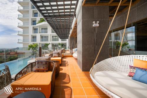Balcon/terrasse, Mandala Hotel & Spa Phu Yen - 24hours Stay in Tuy Hòa (Phú Yên)