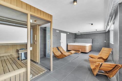 Hot tub, Deer Apartment in Rokytnice nad Jizerou