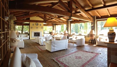 Jagatud salong / TV-ala, Residenza di Rocca Romana Holiday Home in Sutri