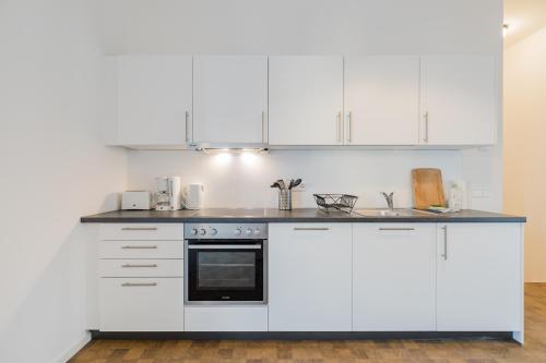 Kitchen, Nena Apartments Hermannplatz near Turkish Market
