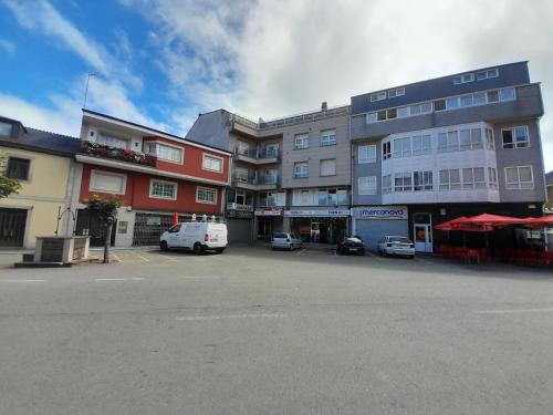 外部景觀, Apartamento a Carballeira in 歐泰羅德雷