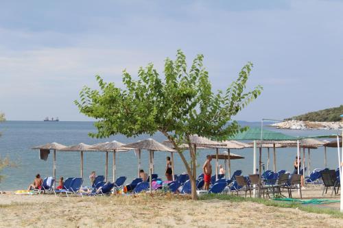 Beach, HAROULENA in Kavala