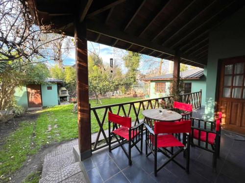 Balcony/terrace, ENCANTO DEL BOSQUE Casa Bosque Peralta Ramos near Pizzaman