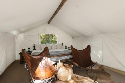 Safari Tent with Shared Bathroom