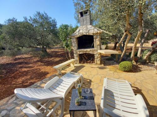 Secluded holiday house Cove Nevidjansko Polje Pasman - 12806 - main image