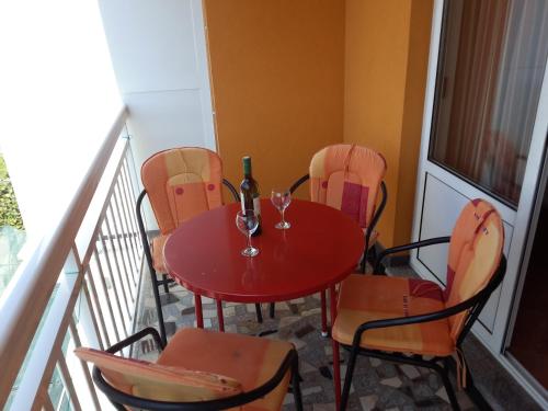 Erkély/terasz, Apartments by the sea Gradac, Makarska - 13681 in Gradac