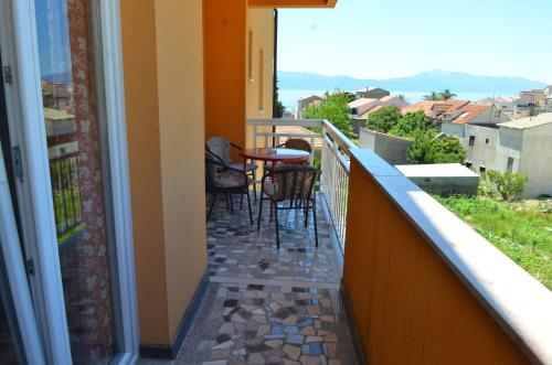Erkély/terasz, Apartments by the sea Gradac, Makarska - 13681 in Gradac