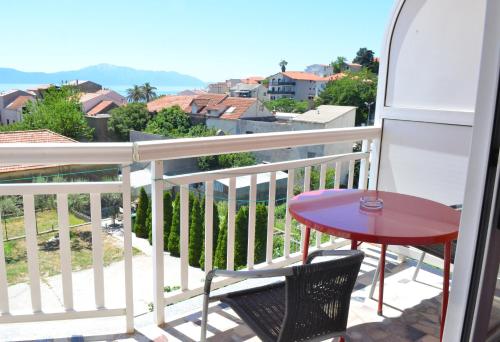 Erkély/terasz, Apartments by the sea Gradac, Makarska - 13681 in Gradac