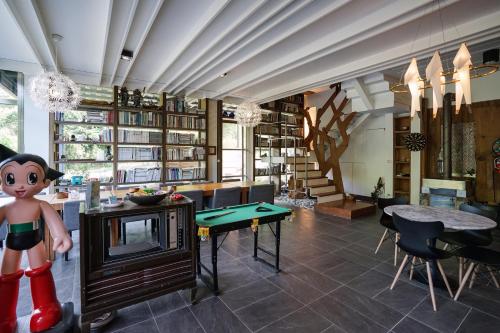 restavracija, 小鳥敲門 Bird Villa in Okraj Shuangxi 