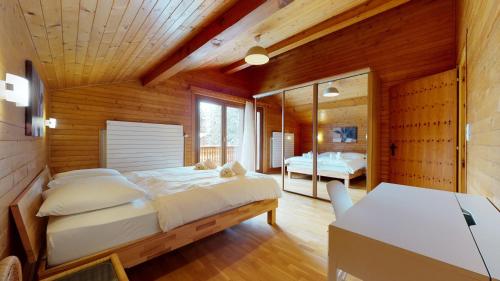 5min. from the ski slopes Crans-Montana, 2 bedrooms, covered parking