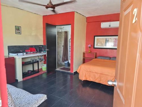 Independent Apartment Wifi A C, Stove, Refrigerator, Tv Merida