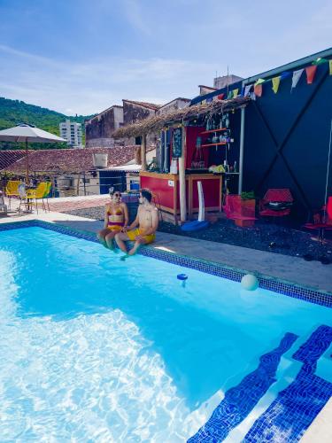 Swimming pool, Hostel Trip Monkey San Gil in San Gil