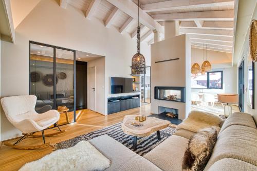 Verbier Village Levron 3br chalet large terrace facing south in Levron