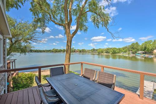 Lakefront Oasis with Boat Dock, Fire Pit, Grill