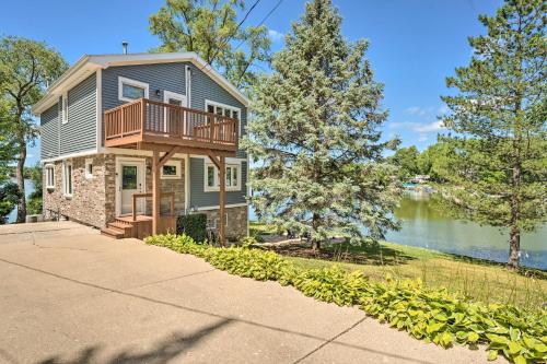 Lakefront Oasis with Boat Dock, Fire Pit, Grill