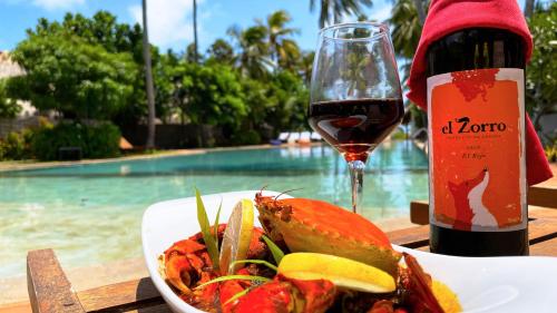 Mat och dryck, Blue Whale Resort & Kite Surfing in Kalpitiya