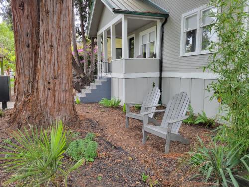 Modern Craftsman Garden Patio in Georgetown