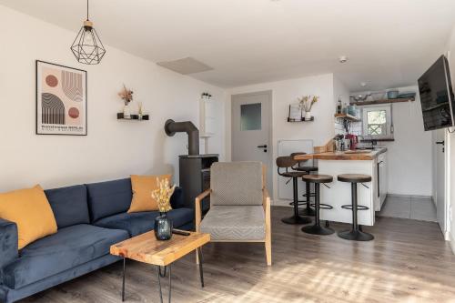 Am Grimnitzsee gemütliches Tiny House Bungalow mit Sauna und Kamin