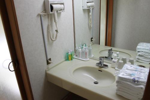 Bathroom, Sansuikan Kawayu Midoriya in Tanabe