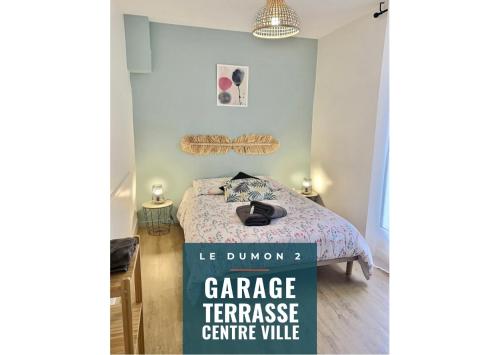 LE DUMON 2 - T2 avec GARAGE - TERRASSE - WiFi - Gare à 200m - Location saisonnière - Agen