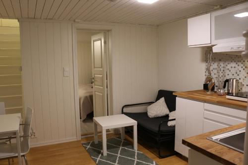 Nice Apartment with1 bedroom Separate living room with a sofa bed and a tiny kitchen a bathroom located in Nordstrand near by the Sea for 3 guests with a garden and grill with sea view just outside the apartment, Oslo (photo 7)