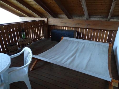 Balkon/teras, Ferienwohnung Waldweg in Grafenwiesen