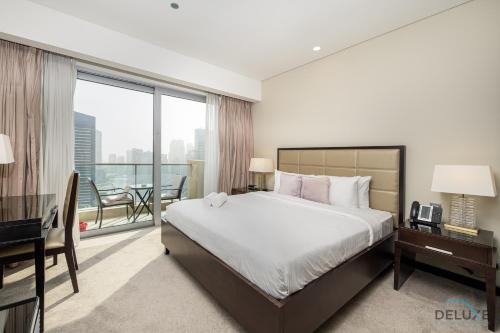 Marina Canal Views Next to Mall & Marina Promenade Studio Unit, The Address Residences, Dubai Marina by Deluxe Holiday Homes, Дубай (фото 8)