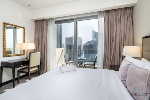 Marina Canal Views Next to Mall & Marina Promenade Studio Unit, The Address Residences, Dubai Marina by Deluxe Holiday Homes, Дубай (фото 10)