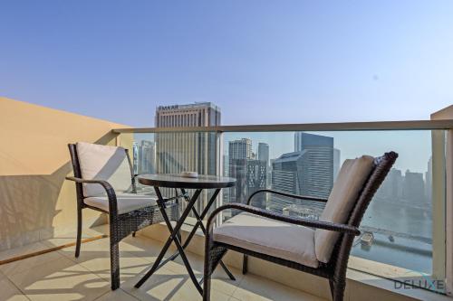 Marina Canal Views Next to Mall & Marina Promenade Studio Unit, The Address Residences, Dubai Marina by Deluxe Holiday Homes, Дубай (фото 6)