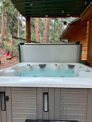 Antlers Ridge, Private Hot Tub, 3 Decks, MTN Views in Woodland Park, USA