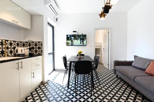 Bếp, Bazelet Apartments in Trung tâm thành phố Tiberias