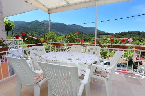 Balkons/terase, Apartments with parking space Zuljana, Peljesac - 252 in Zuljana