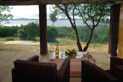 Balkons/terase, Secluded fisherman's cottage Cove Zuborovica, Pasman - 322 in Pasman