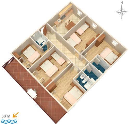 Apartments by the sea Sveti Petar Biograd - 358 - image 6