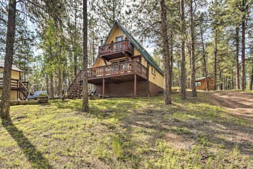 Rustic Florissant A-Frame with Spacious Deck! in Florissant (CO)