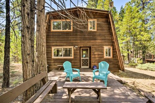 Charming Strawberry Cabin with Private Deck in Pinecrest (CA)