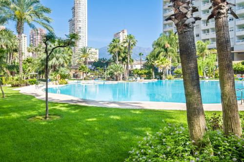Gemelos 22 Resort Apartment 2-15-B Levante Beach - 정원