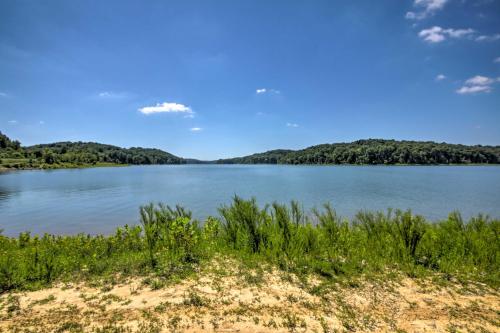 Modern Eckerty Home with Deck on Patoka Lake!