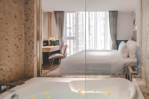 Fürdőszoba, Hanoi Le Jardin Hotel & Spa near Quan Thanh-szentély