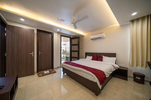 1 double bed